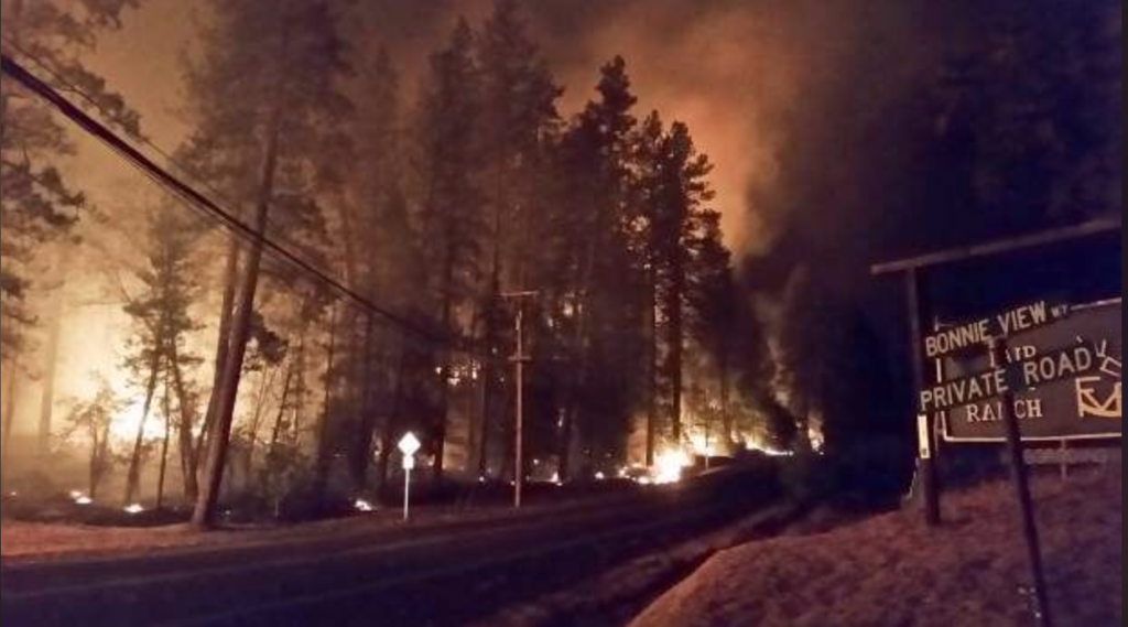 McCourtney fire